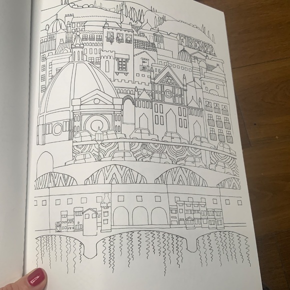 Brand New CityScapes Coloring Book - Picture 3 of 3